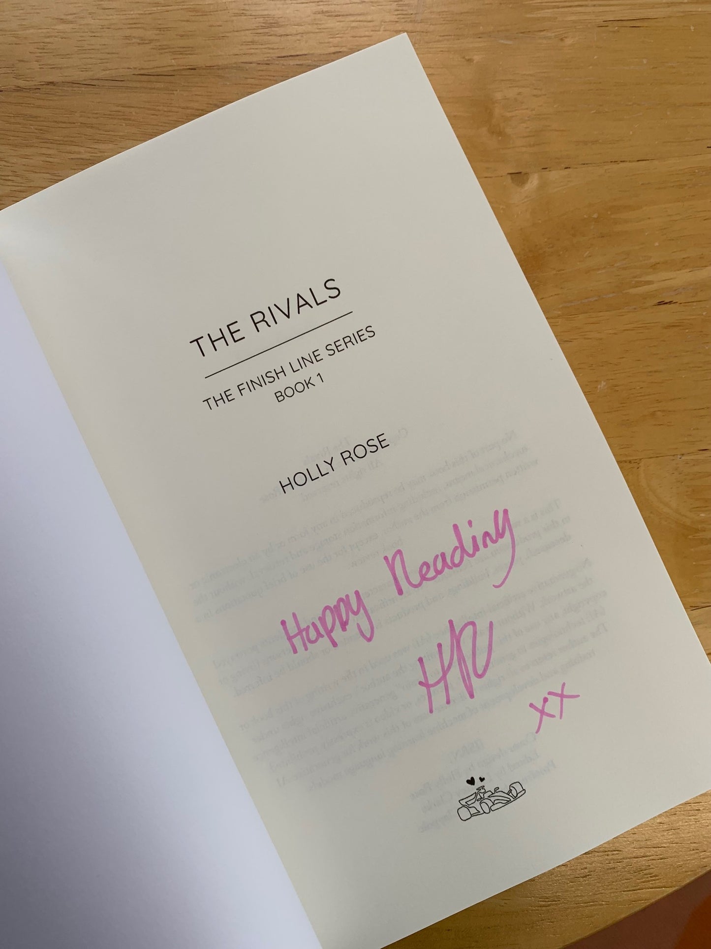 The Rivals - Original Signed Paperback With Dust Jacket
